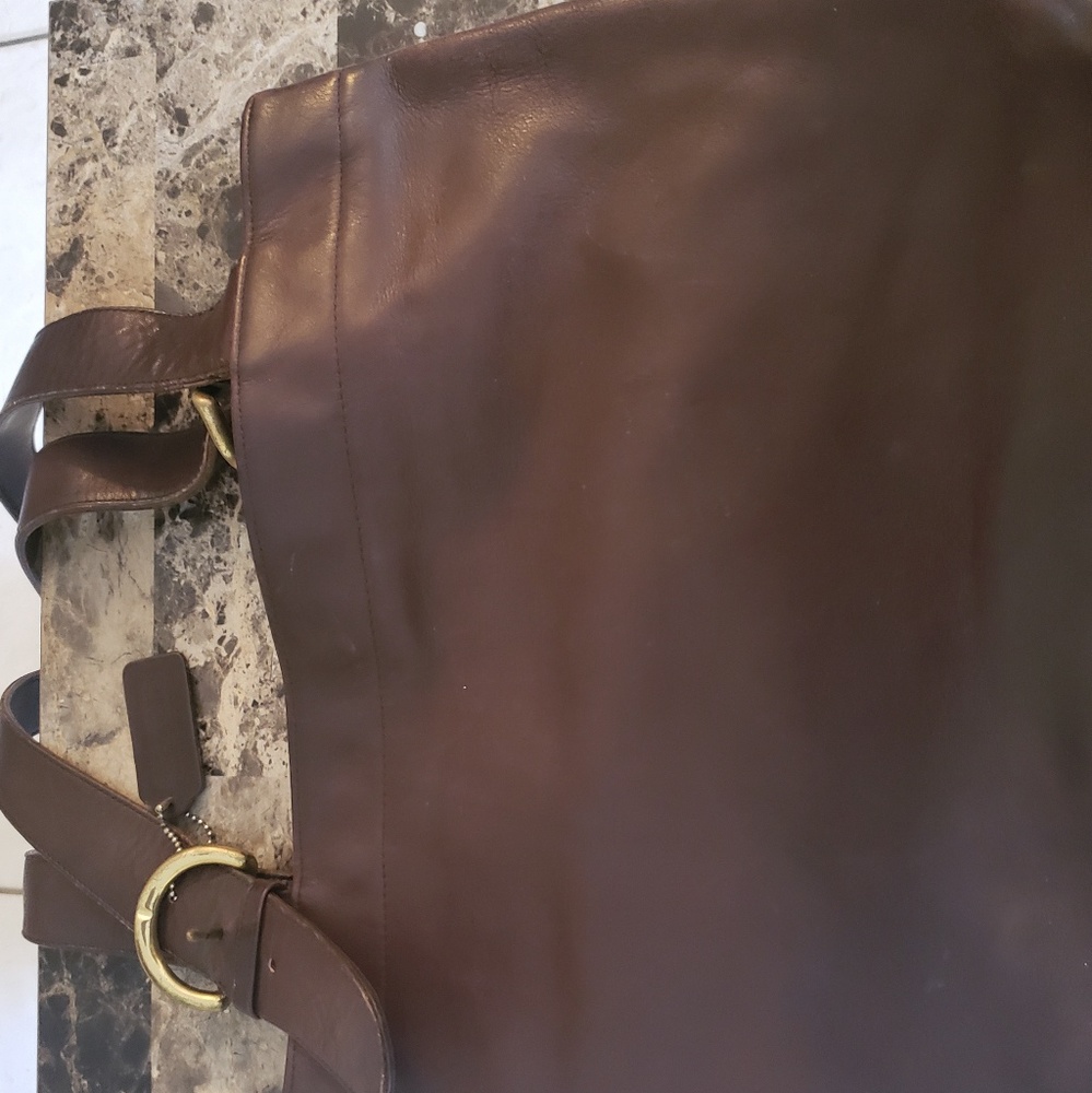 Vintage Lafayette Soho Coach leather tote.